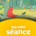 affiche ma mini-séance : l'ourse et l'oiseau