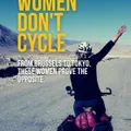 affiche women don't cycle