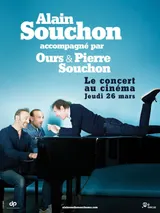 affiche alain souchon - le concert au cinéma