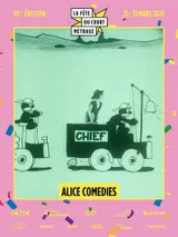 affiche alice comedies : la fête du court-métrage
