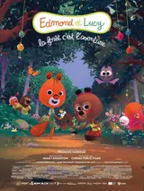 affiche edmond et lucy - la forêt, c'est l'aventure