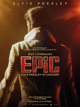affiche epic: elvis presley in concert