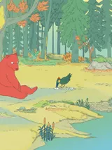 photo L'ourse et l'oiseau