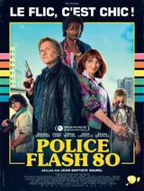 affiche police flash 80